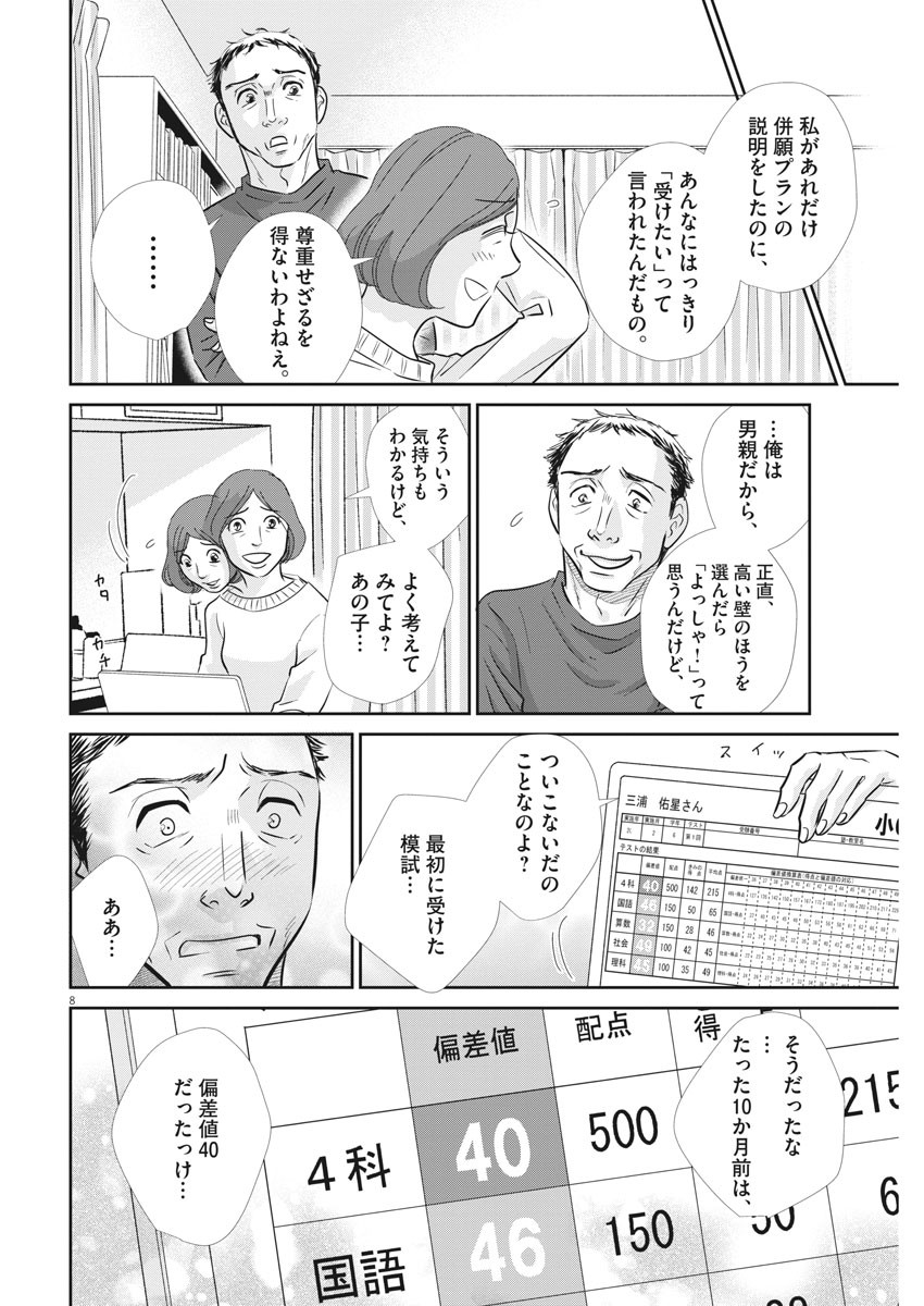 二月の勝者-絶対合格の教室- 第103話 - Page 8