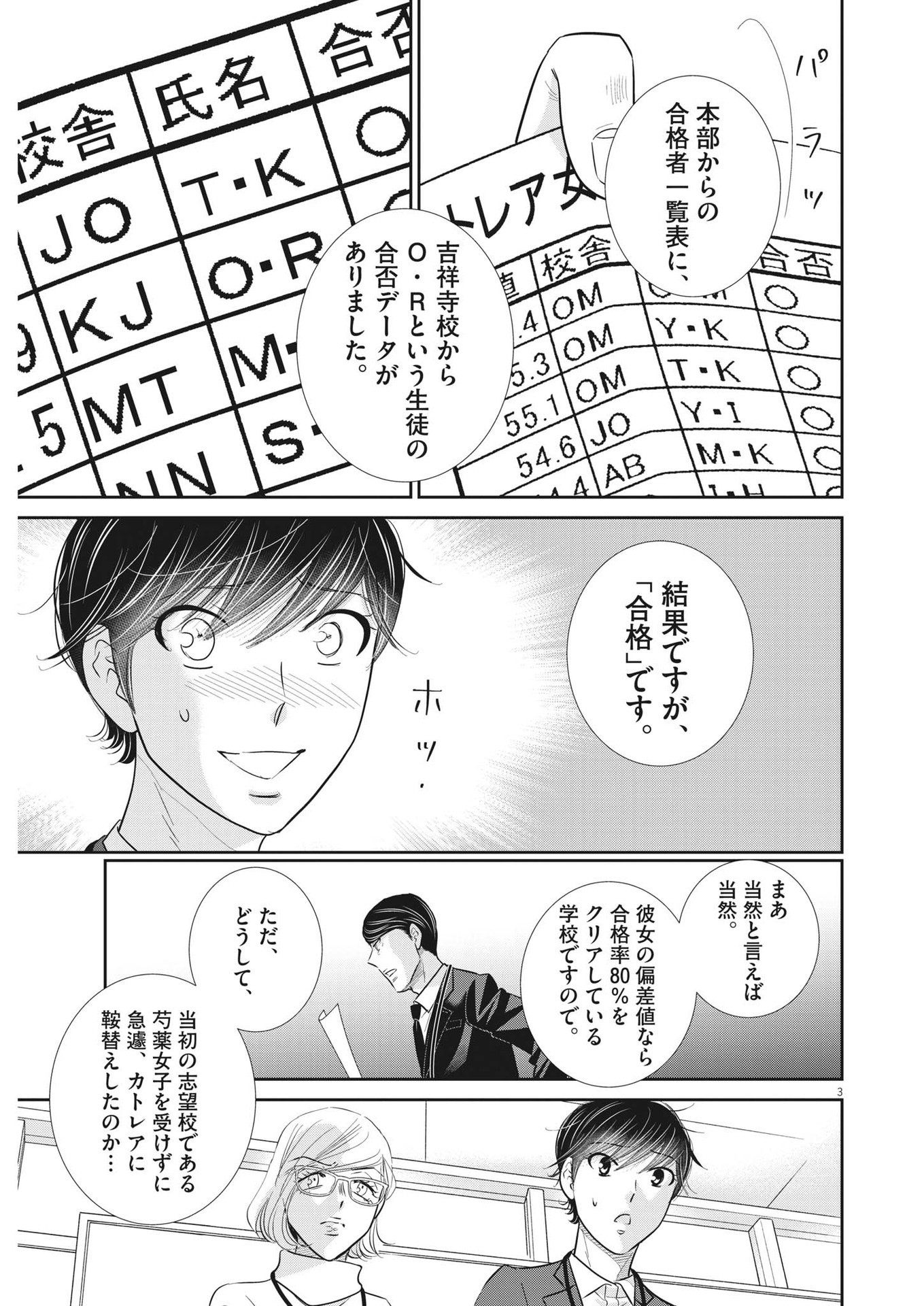 二月の勝者-絶対合格の教室- 第147話 - Page 3