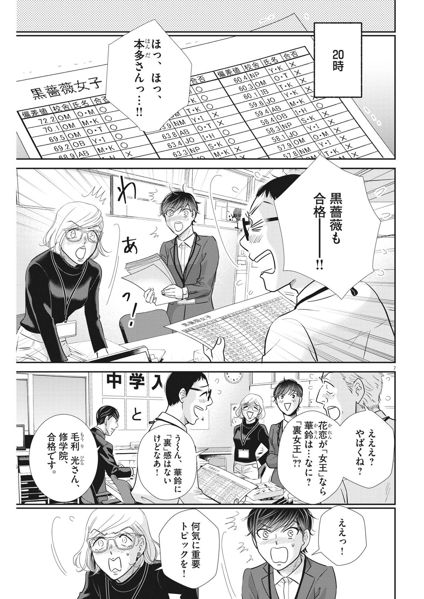 二月の勝者-絶対合格の教室- 第151話 - Page 7