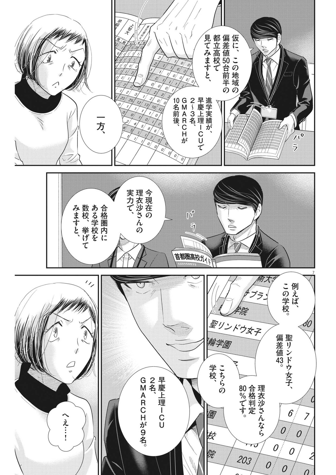 二月の勝者-絶対合格の教室- 第161話 - Page 7