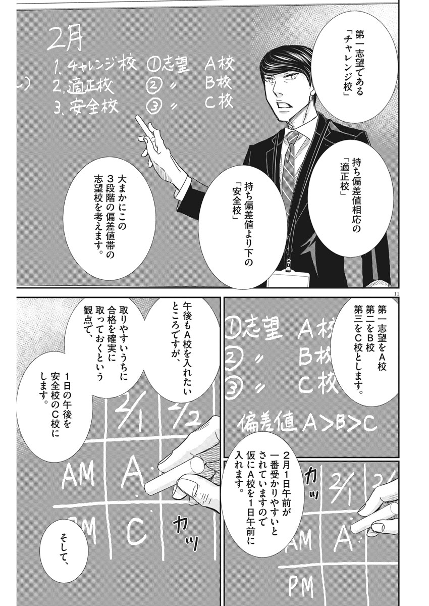 二月の勝者-絶対合格の教室- 第43話 - Page 11