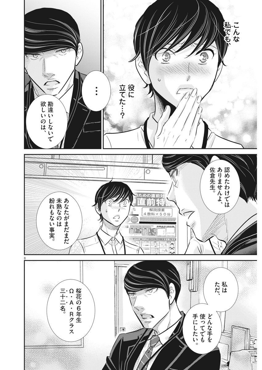 二月の勝者-絶対合格の教室- 第80話 - Page 8