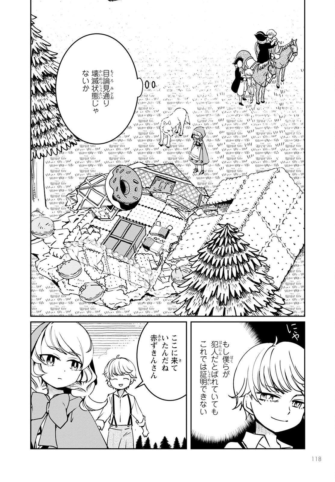 赤ずきん、旅の途中で死体と出会う。 第8話 - Page 44