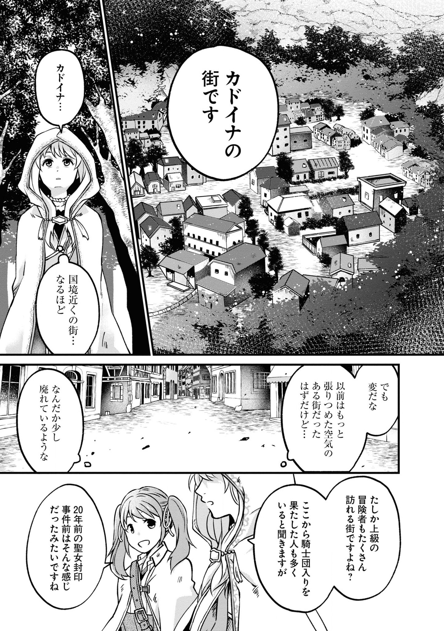 Shoutai wo Kakushite Yarinaosu 亜空の聖女 亜空の聖女 〜妹に濡れ衣を着せられた最強魔術師は、正体を隠してやり直す〜 第1話 - Page 31