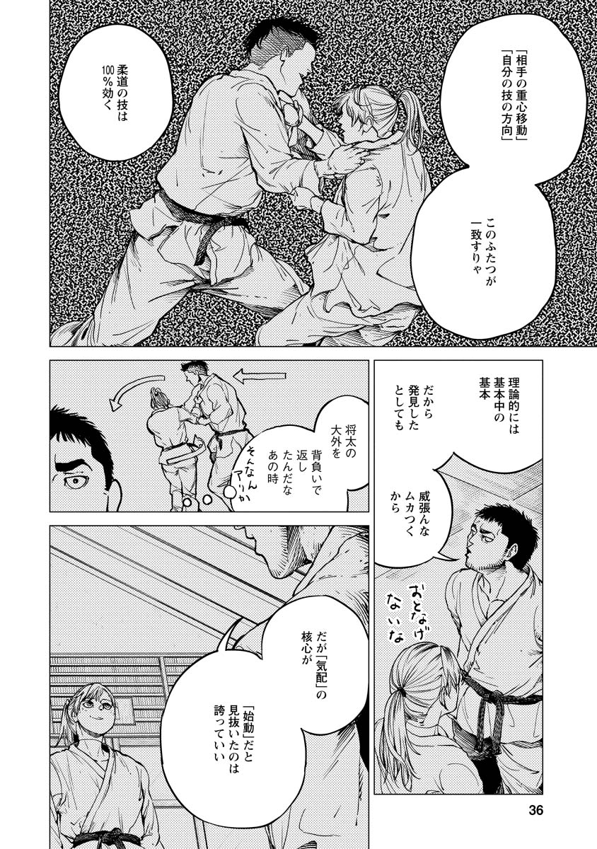 AllFree!～絶対！無差別級挑戦女子伝～ 第9話 - Page 36