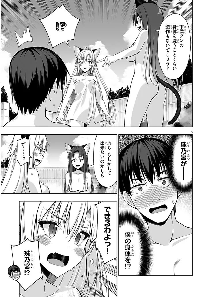 貴方は猫（わたし）の下僕です ～ねことげぼくのヒミツのカンケイ～ 第8.1話 - Page 5