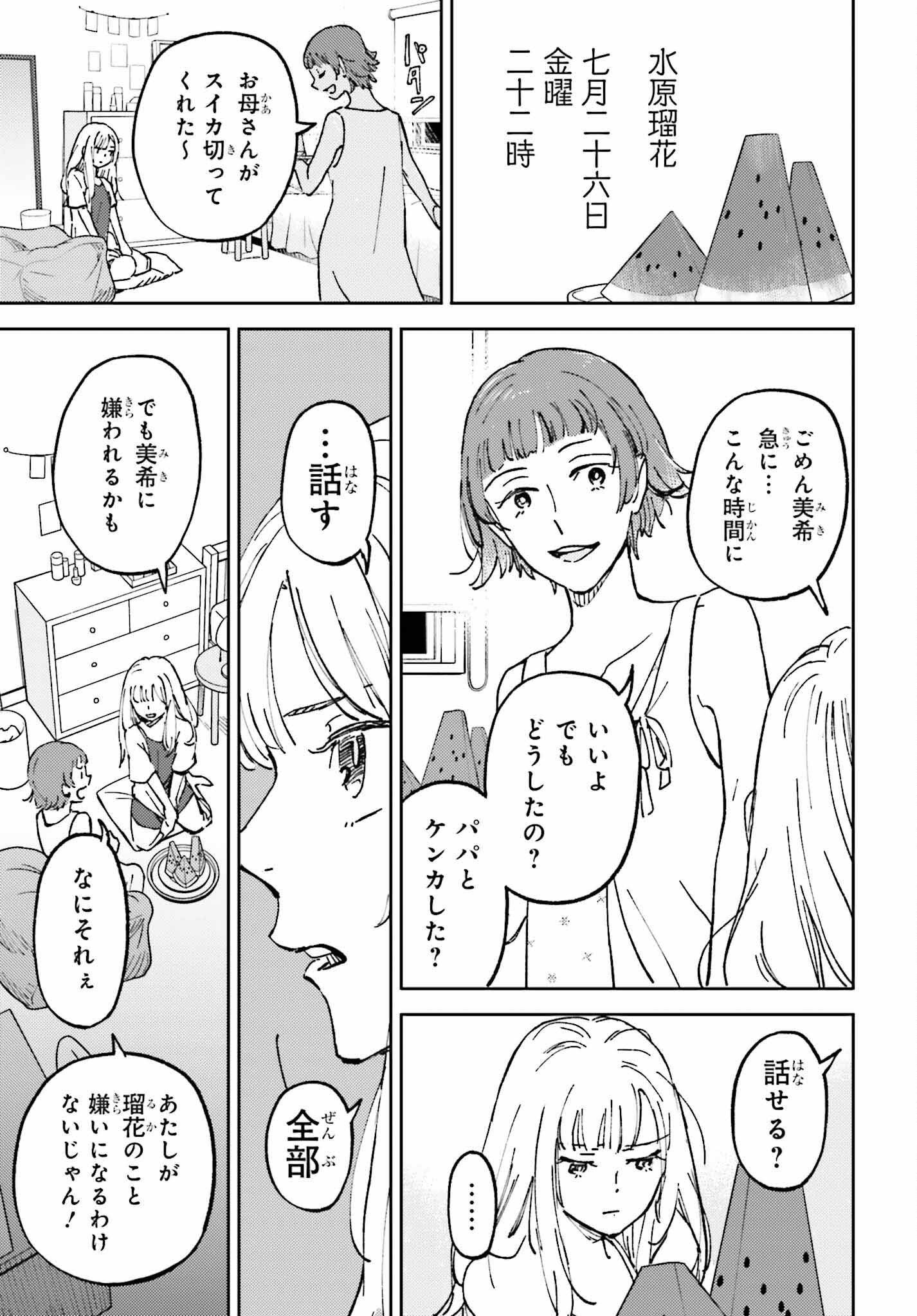 あの夏が飽和する。 第7話 - Page 31