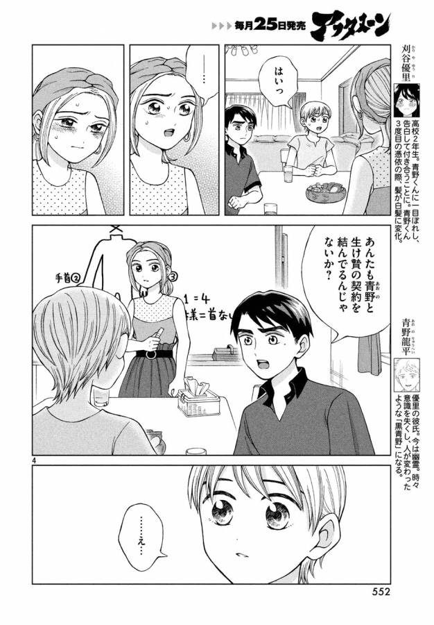 青野くんに触りたいから死にたい 第18話 - Page 4