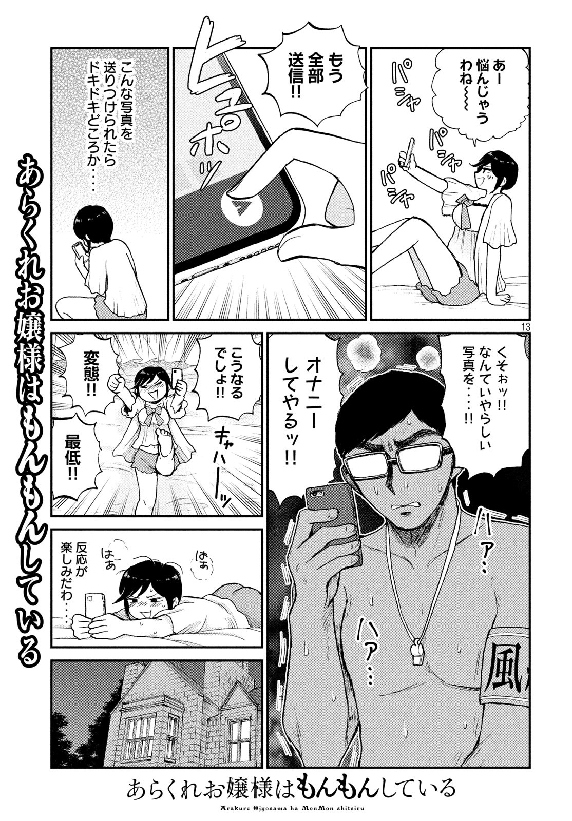 あらくれお嬢様はもんもんしている 第17話 - Page 14