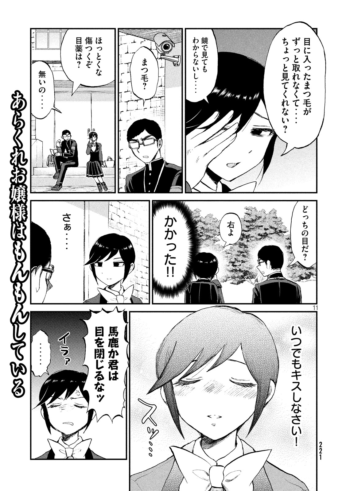 あらくれお嬢様はもんもんしている 第9話 - Page 11