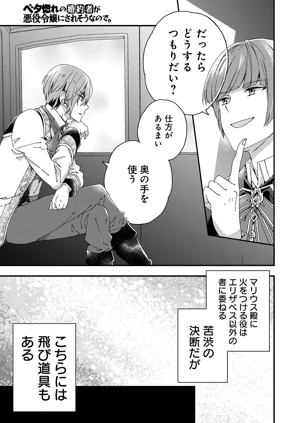 ベタ惚れの婚約者が悪役令嬢にされそうなので。 第15話 - Page 28