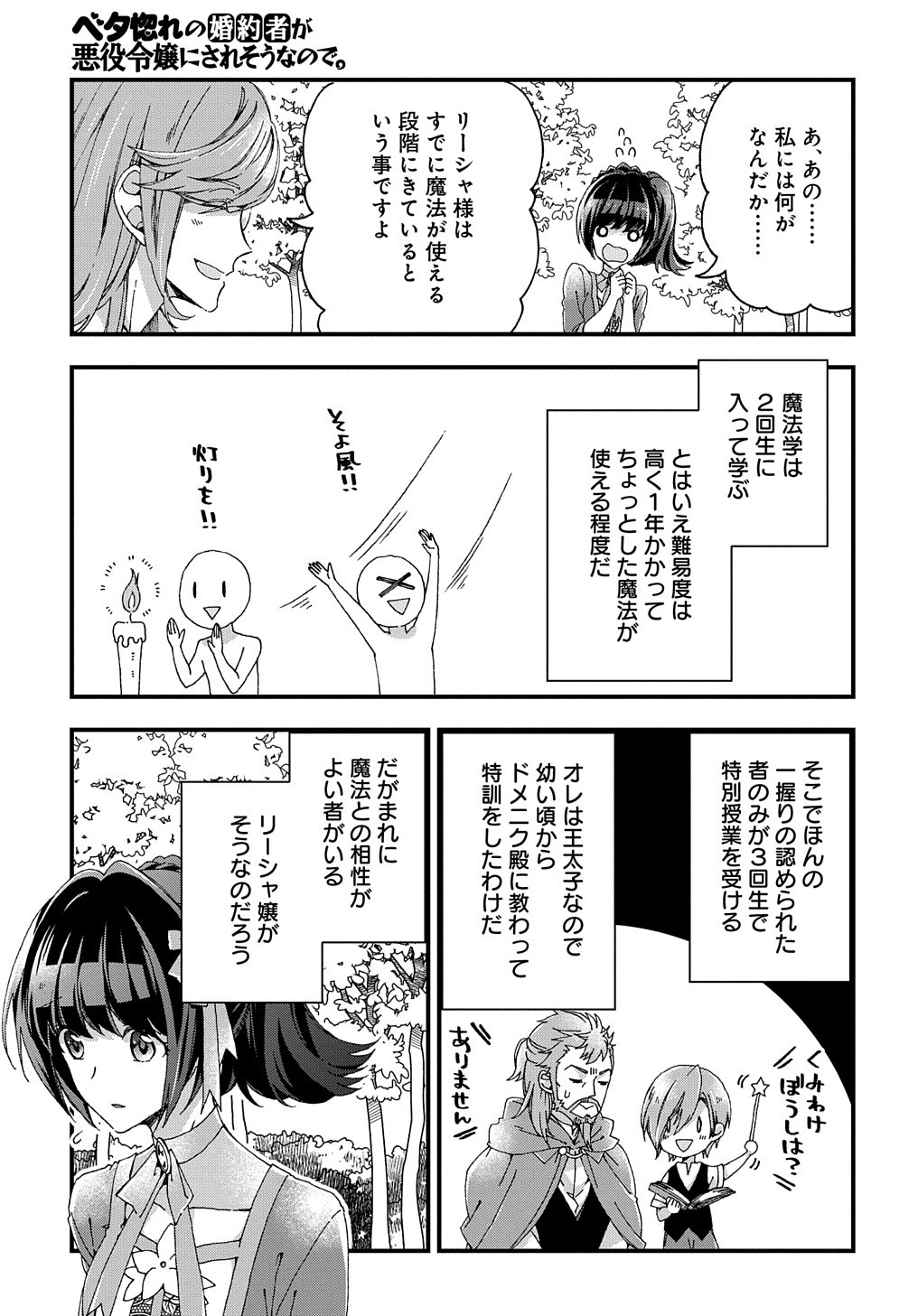 ベタ惚れの婚約者が悪役令嬢にされそうなので。 第16話 - Page 28