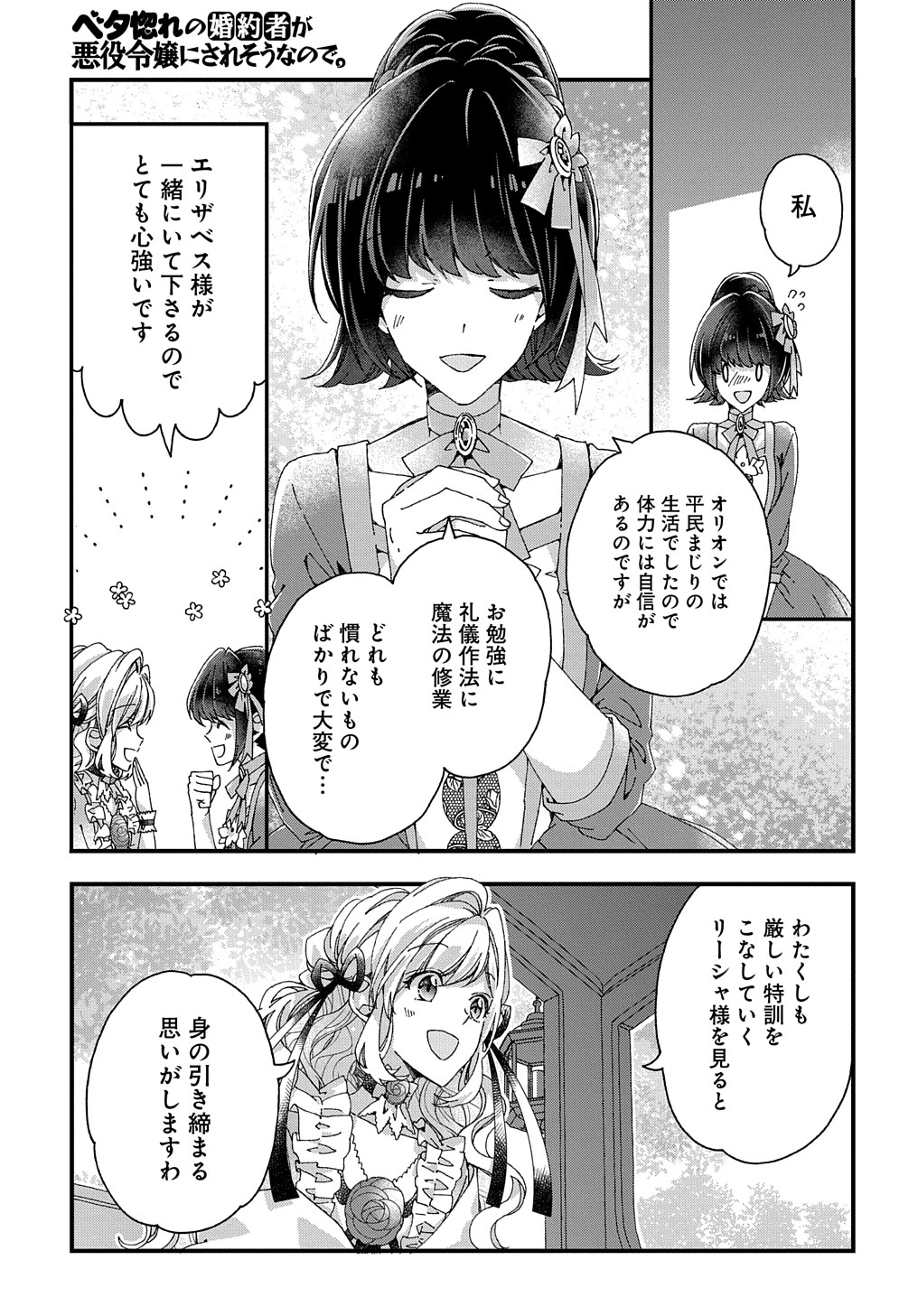 ベタ惚れの婚約者が悪役令嬢にされそうなので。 第20話 - Page 9