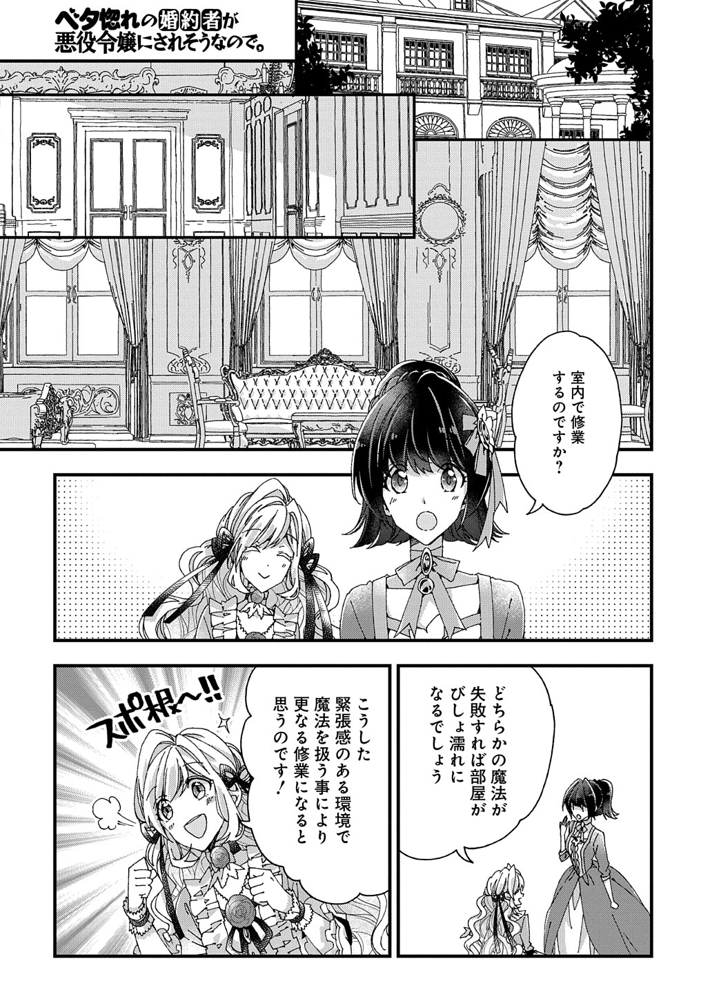 ベタ惚れの婚約者が悪役令嬢にされそうなので。 第20話 - Page 11