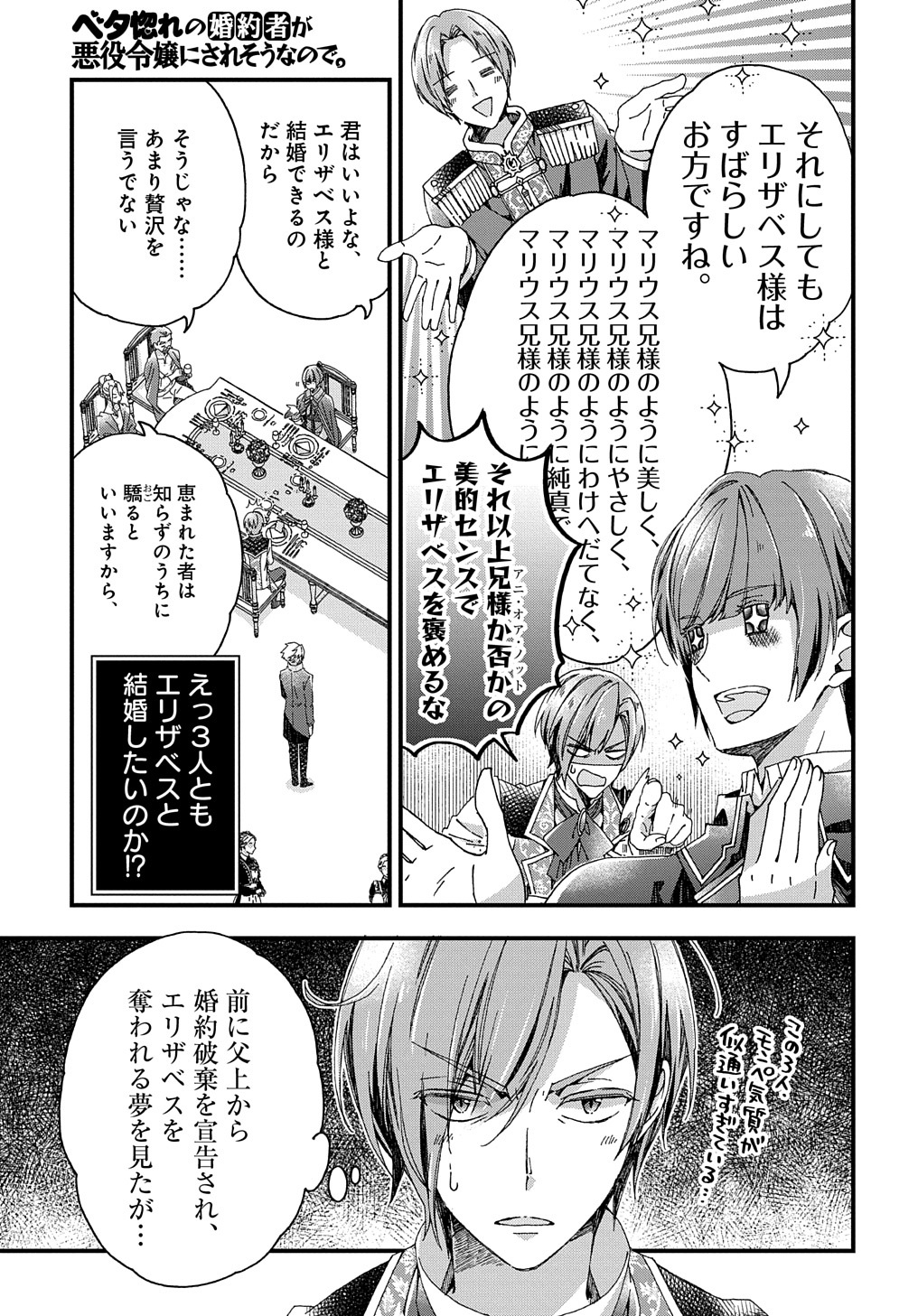 ベタ惚れの婚約者が悪役令嬢にされそうなので。 第23話 - Page 7