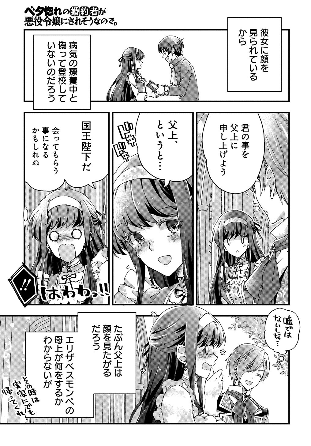 ベタ惚れの婚約者が悪役令嬢にされそうなので。 第7話 - Page 13