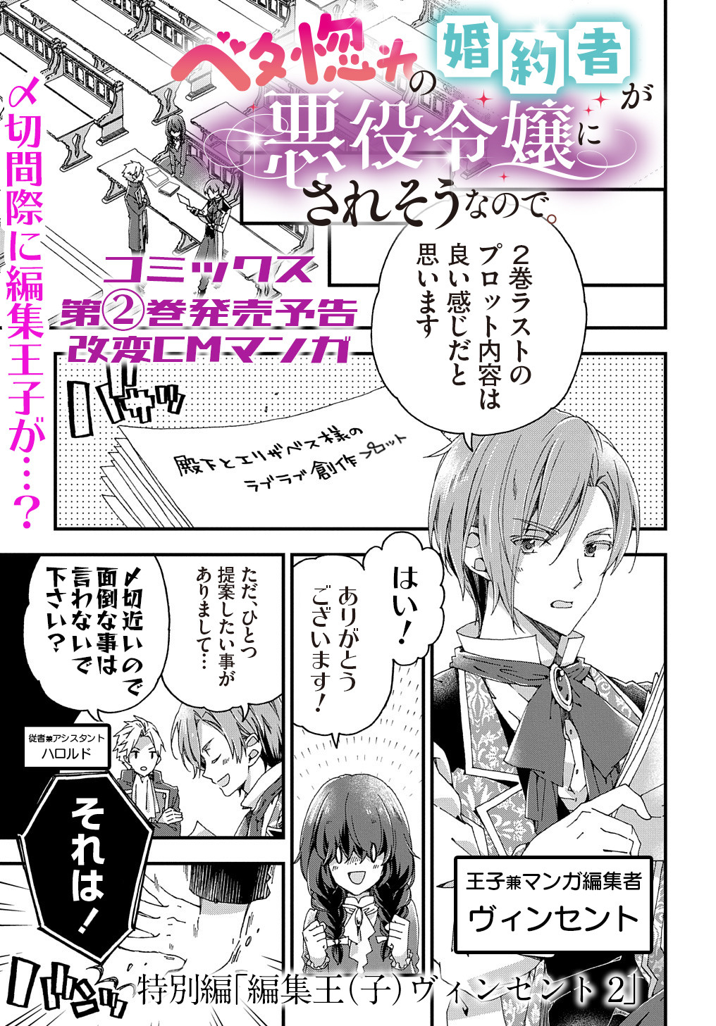 ベタ惚れの婚約者が悪役令嬢にされそうなので。 第9.5話 - Page 2