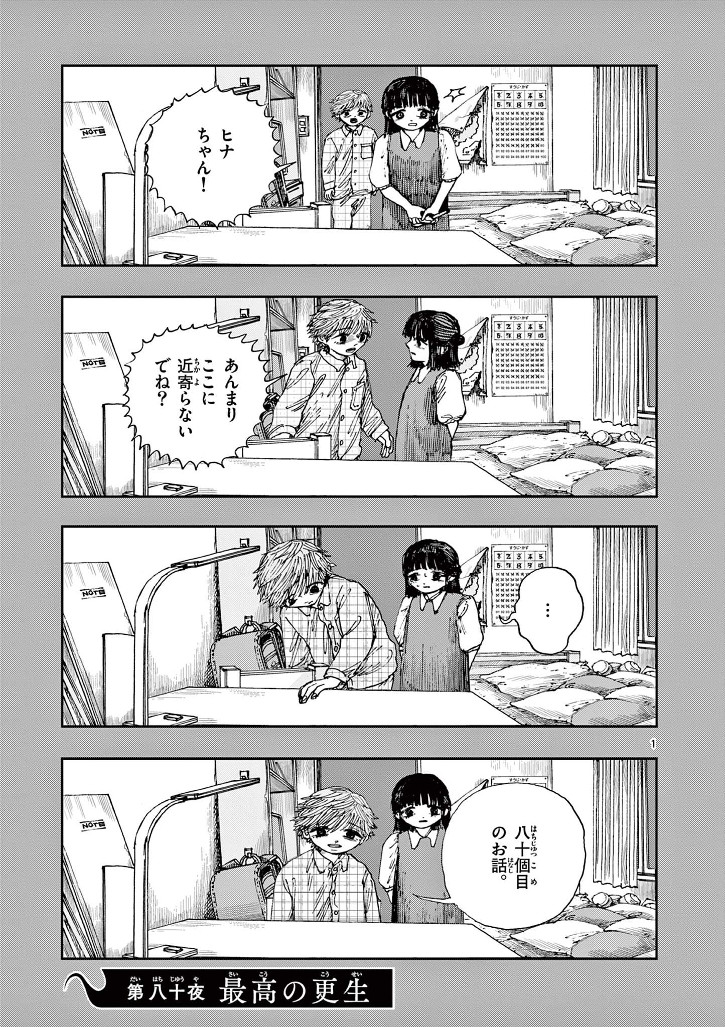 僕が死ぬだけの百物語 第80話 - Page 1