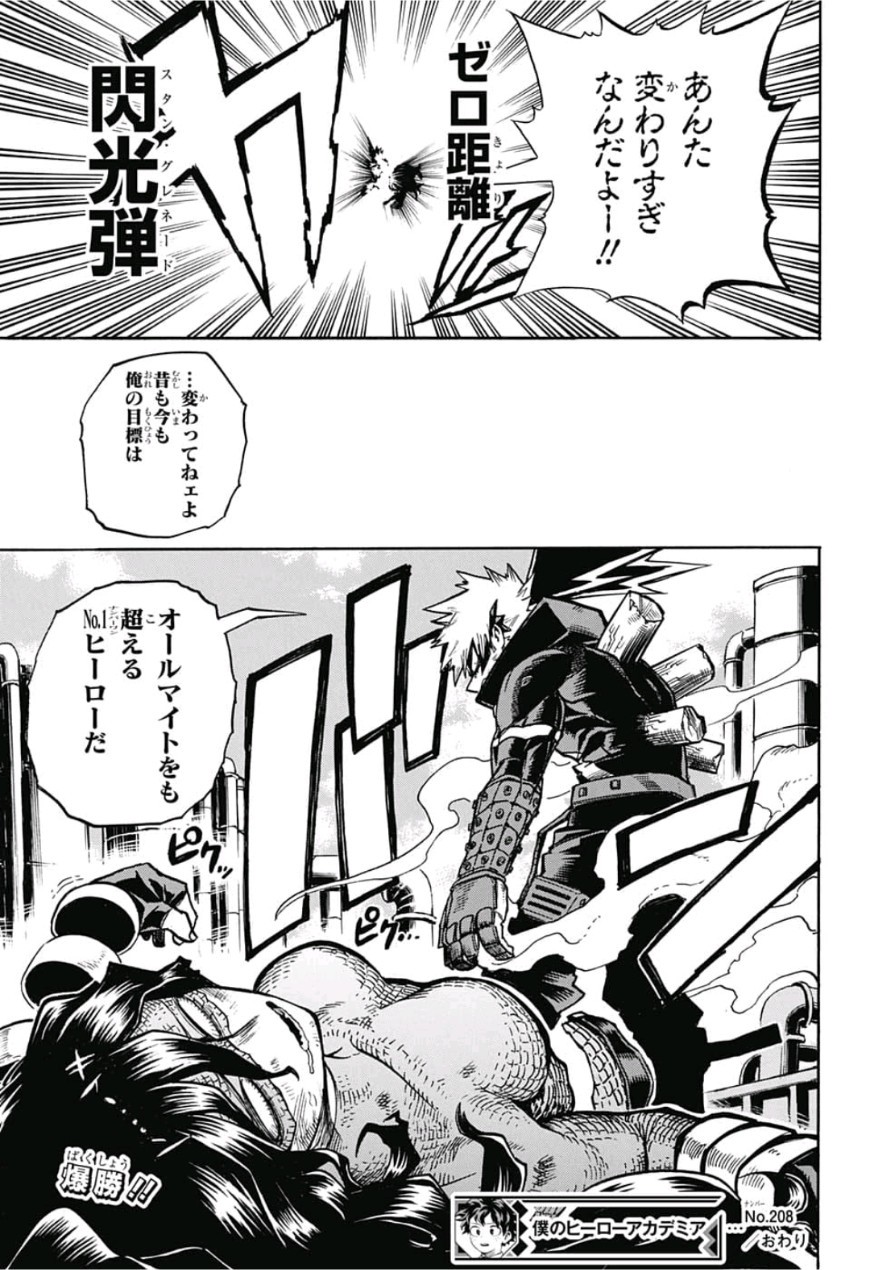 僕のヒーローアカデミア 第208話 - Page 15