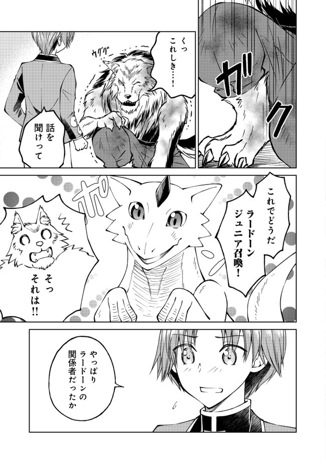 没落予定の貴族だけど、暇だったから魔法を極めてみた 第12話 - Page 13