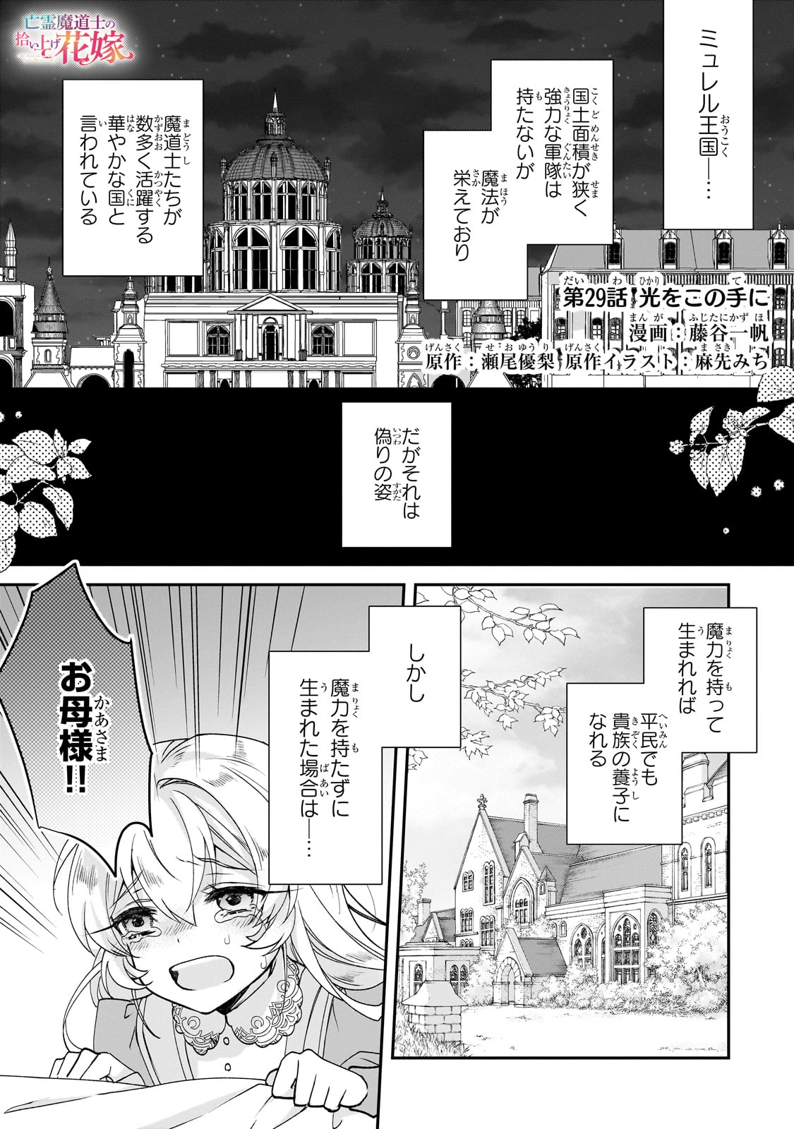 亡霊魔道士の拾い上げ花嫁 第29話 - Page 1