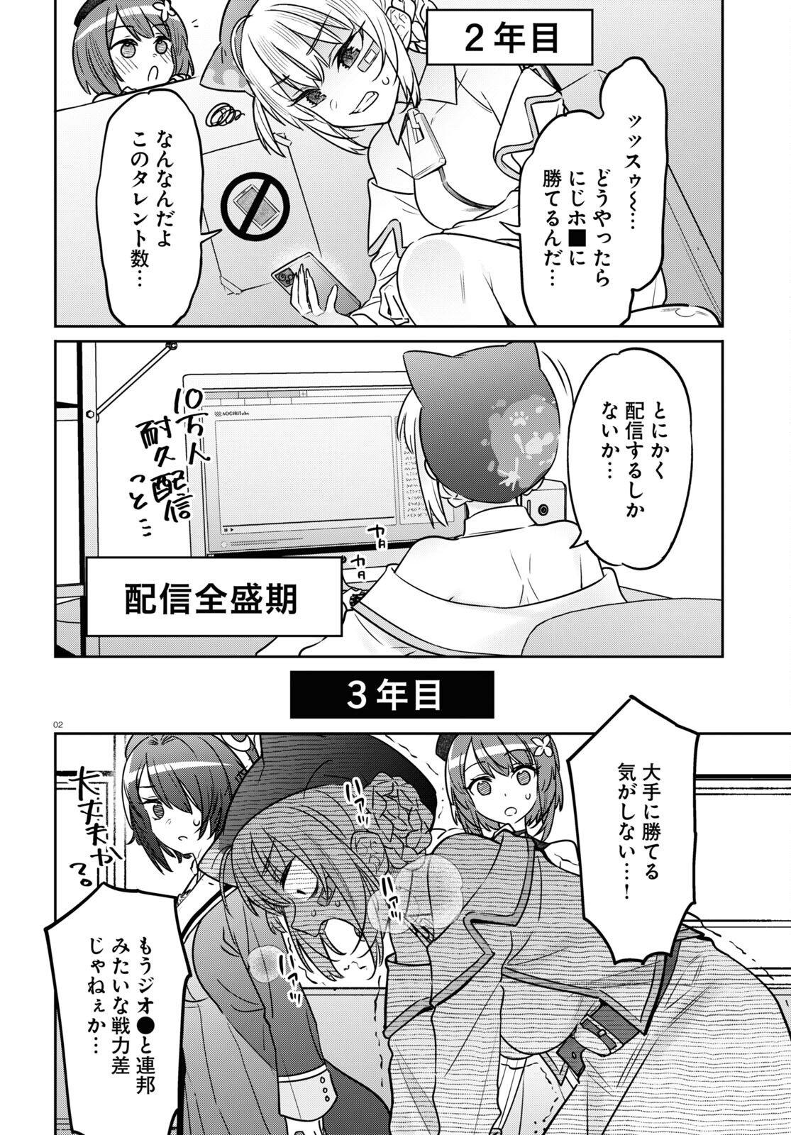 ぶいある！ ～とあるVTuber事務所あるある 第3話 - Page 2