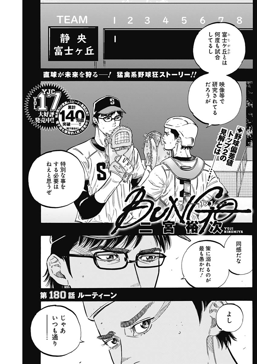 BUNGO-ブンゴ- 第180話 - Page 1