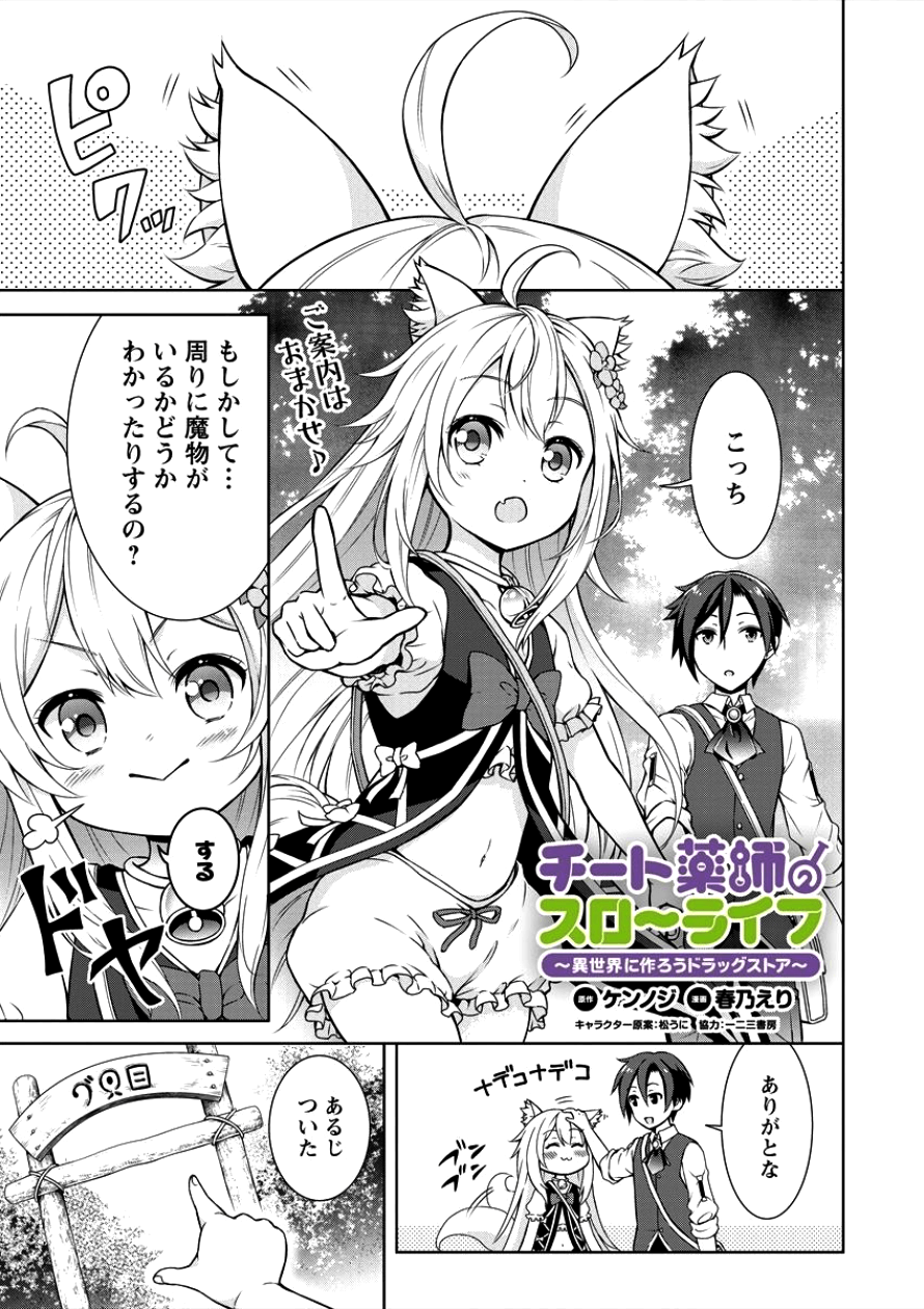 チート薬師のスローライフ異世界に作ろうドラッグストア 第2話 - Page 2