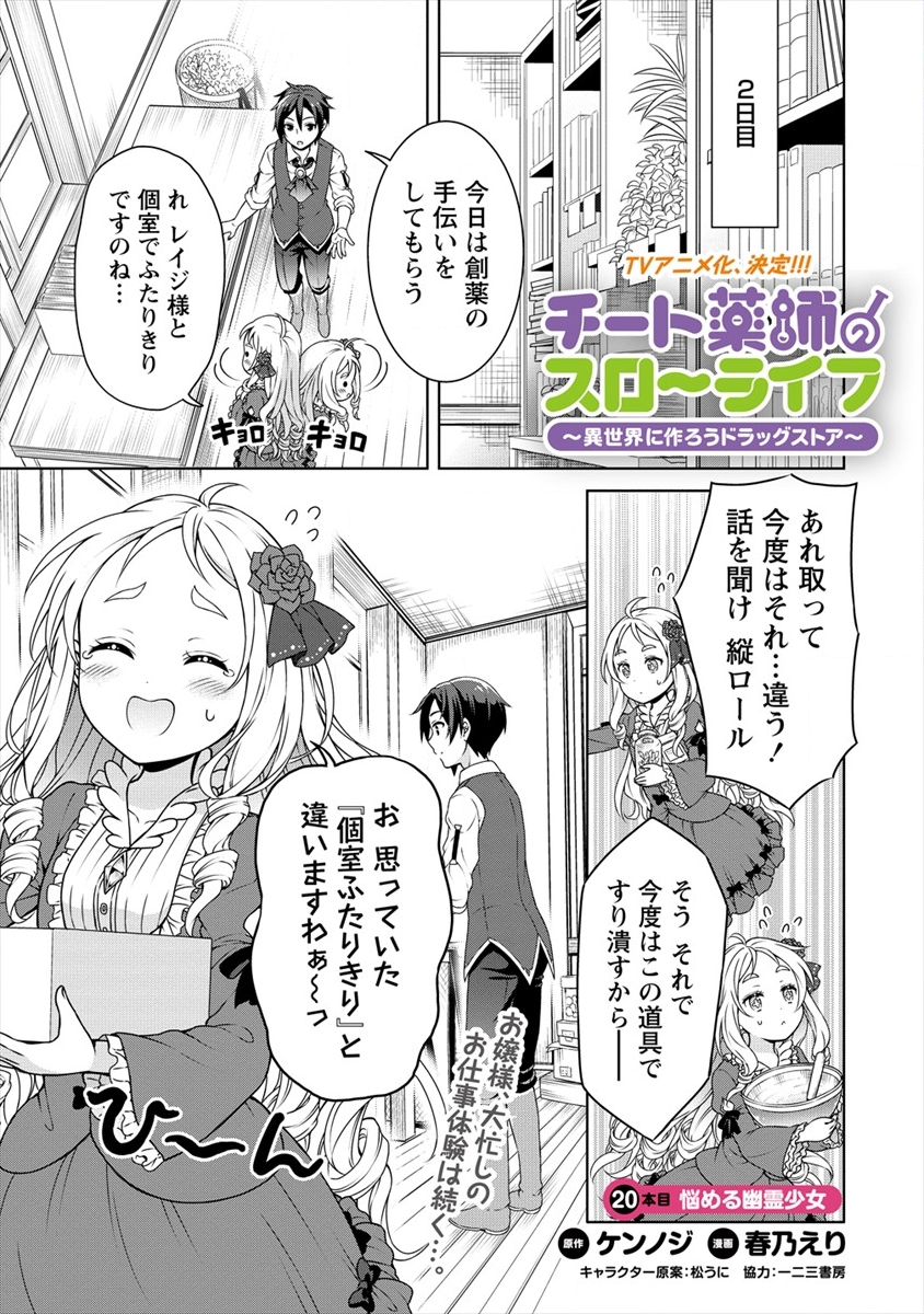 チート薬師のスローライフ異世界に作ろうドラッグストア 第20話 - Page 2