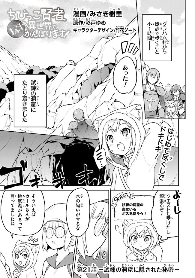 ちびっこ賢者、Lv.1から異世界でがんばります！ 第21話 - Page 3