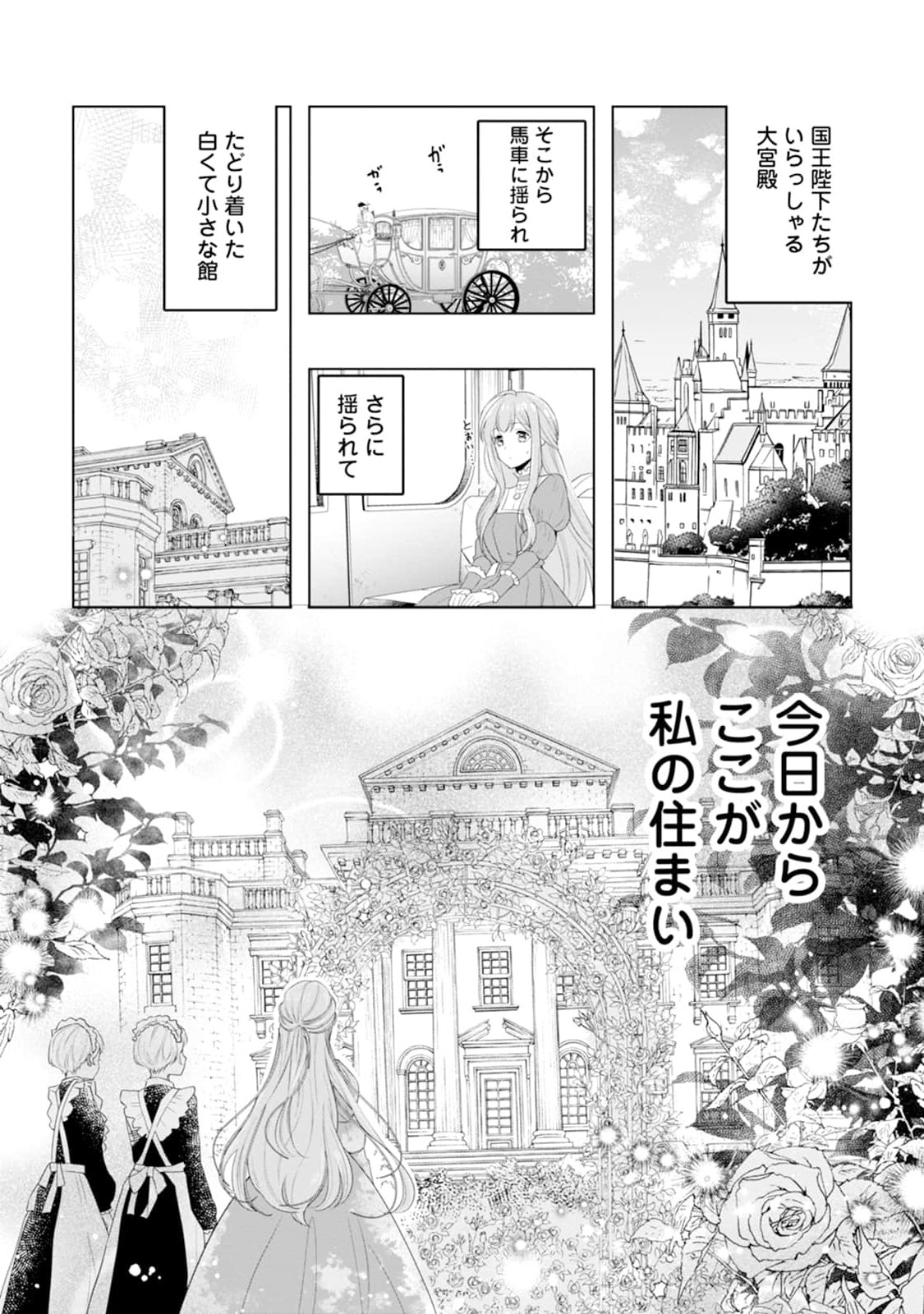 シンデレラの姉ですが、不本意ながら王子と結婚することになりました～身代わり王太子妃は離宮でスローライフを満喫する～ 第2話 - Page 4