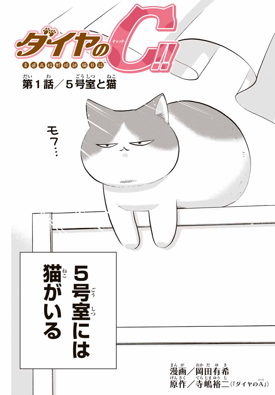ダイヤのC!!青道高校野球部猫日誌 第1話 - Page 3