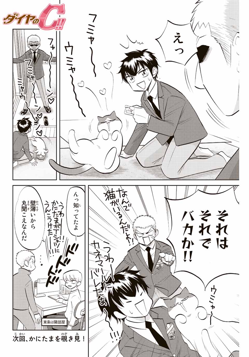 ダイヤのC!!青道高校野球部猫日誌 第11話 - Page 8