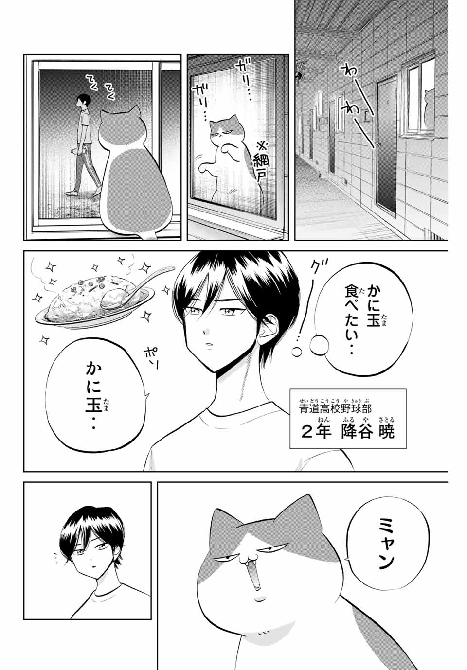 ダイヤのC!!青道高校野球部猫日誌 第2話 - Page 6