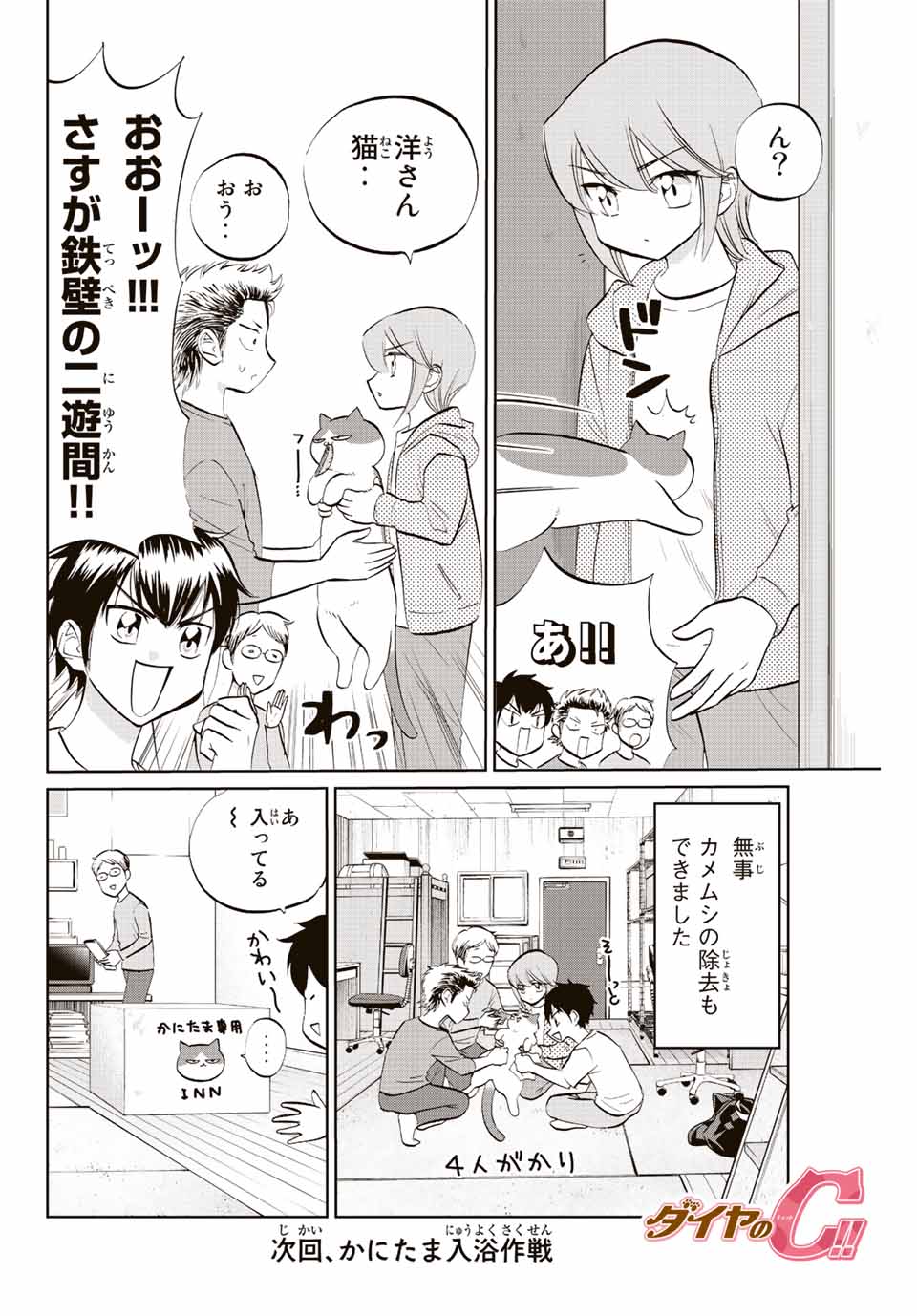 ダイヤのC!!青道高校野球部猫日誌 第5話 - Page 8