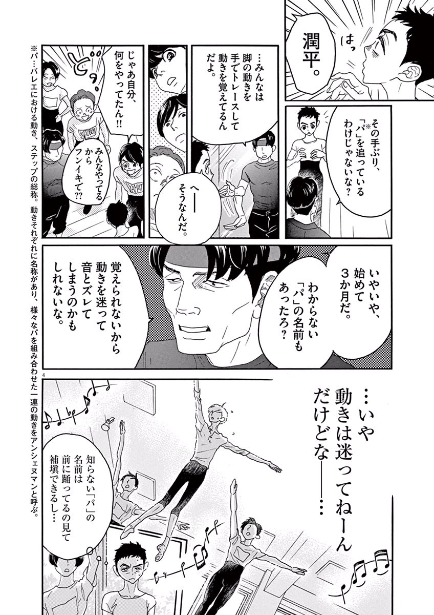 ダンス・ダンス・ダンスール 第27話 - Page 4