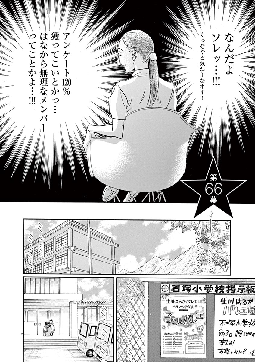 ダンス・ダンス・ダンスール 第66話 - Page 2