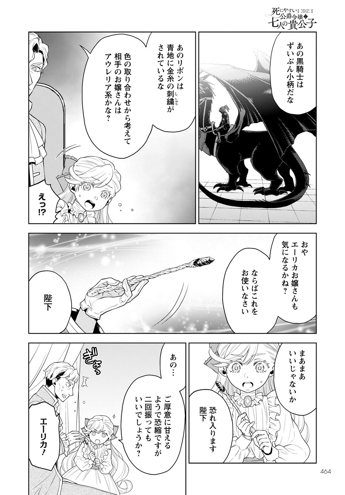 死にやすい公爵令嬢死にやすい公爵令嬢と七人の貴公子 第19話 - Page 12