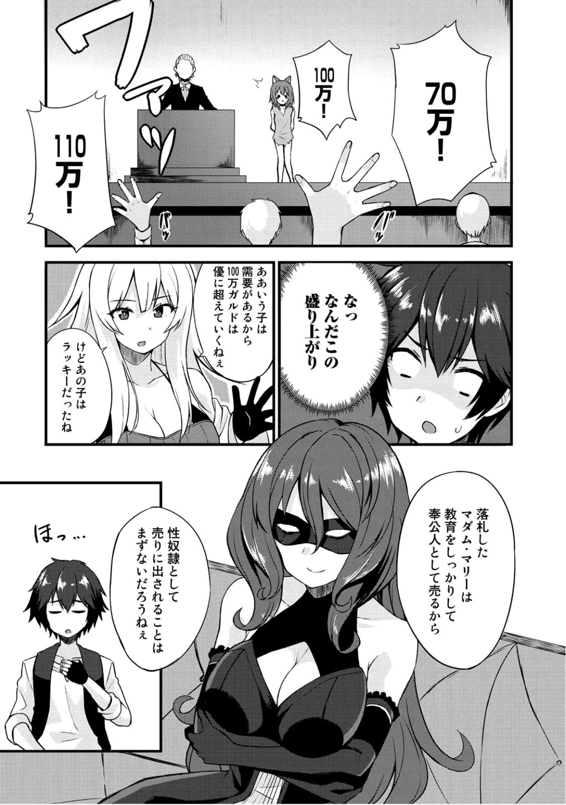 奴隷商人しか選択肢がないですよ?～ハーレム?なにそれおいしいの?～ 第3話 - Page 13