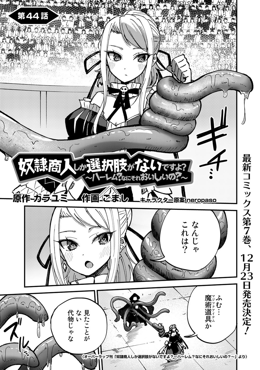 奴隷商人しか選択肢がないですよ?～ハーレム?なにそれおいしいの?～ 第44話 - Page 1