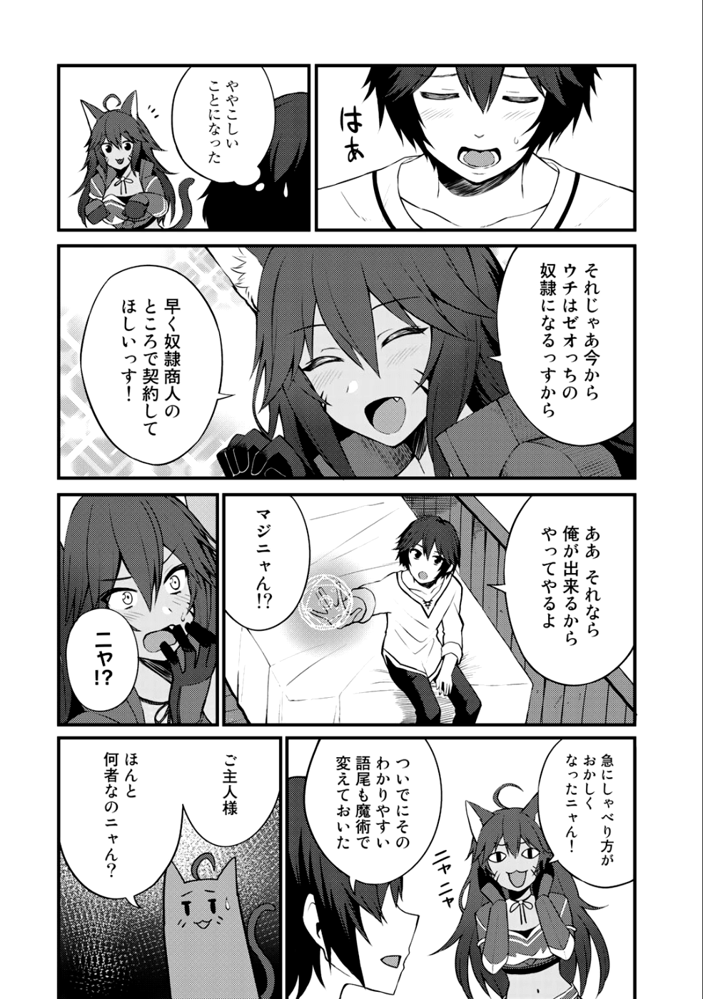 奴隷商人しか選択肢がないですよ?～ハーレム?なにそれおいしいの?～ 第7話 - Page 4