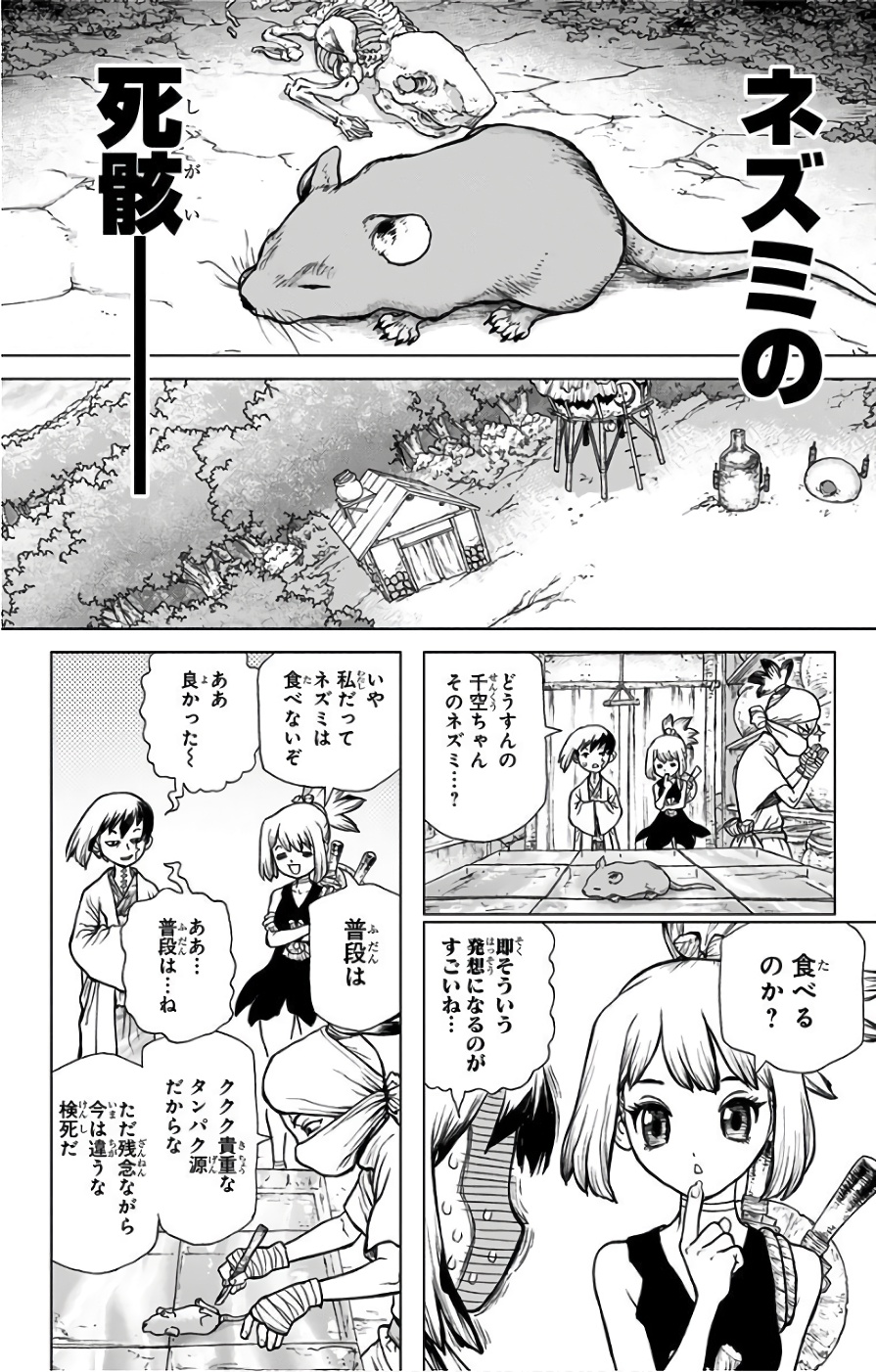 ドクターストーン 第41話 - Page 4