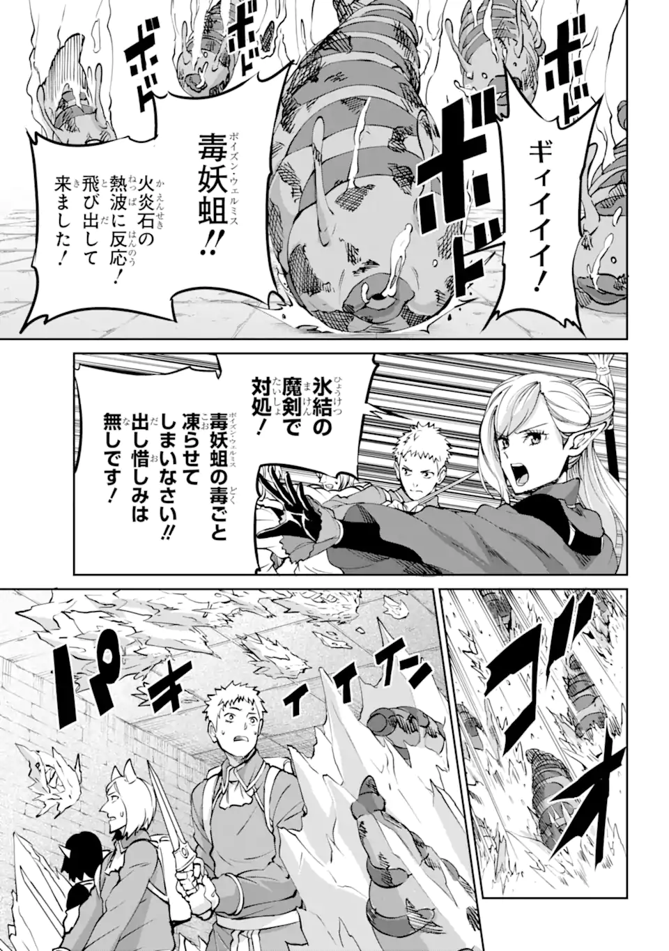 ダンジョンに出会いを求めるのは間違っているだろうか外伝ソード・オラトリア 第101.1話 - Page 14