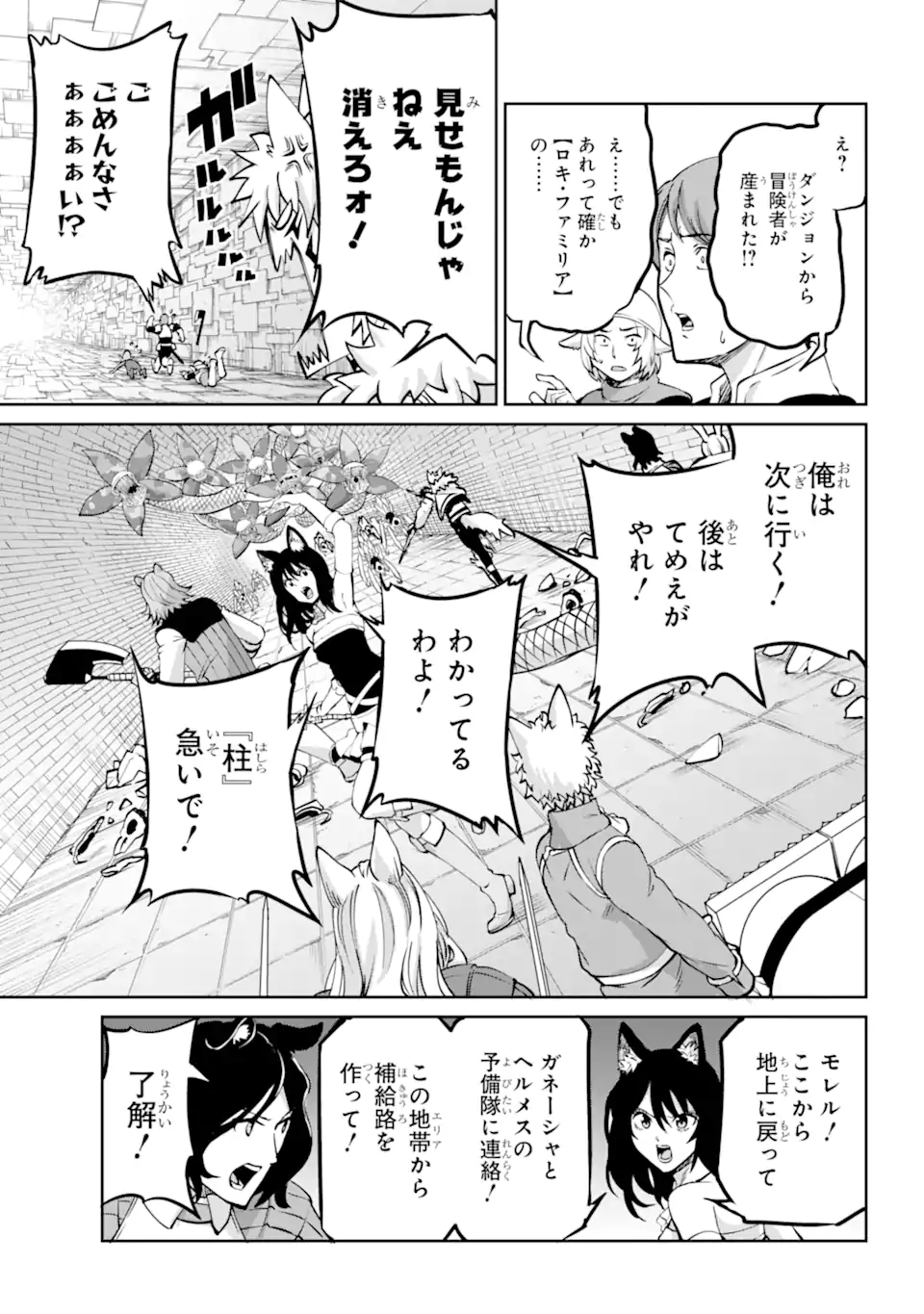 ダンジョンに出会いを求めるのは間違っているだろうか外伝ソード・オラトリア 第102.1話 - Page 10