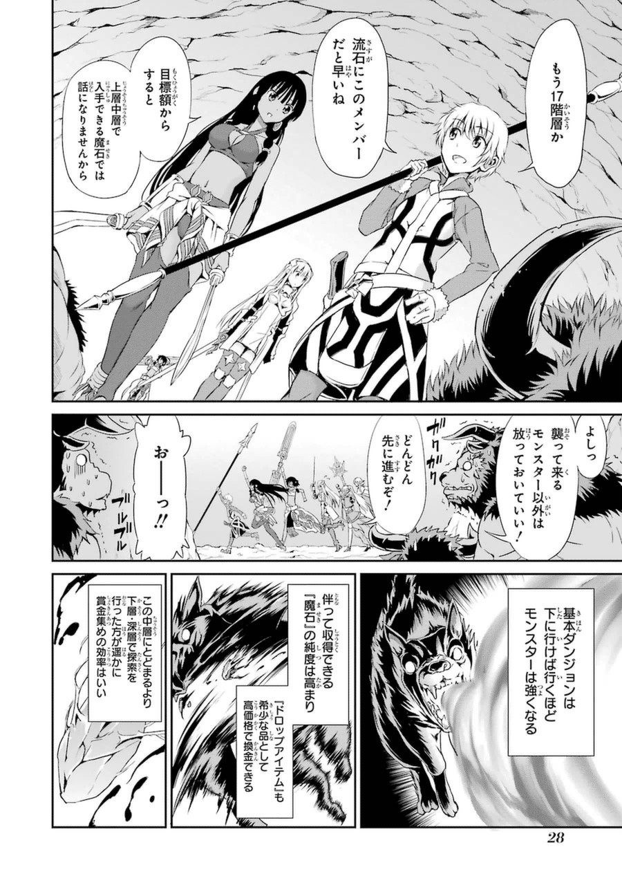 ダンジョンに出会いを求めるのは間違っているだろうか外伝ソード・オラトリア 第9話 - Page 26