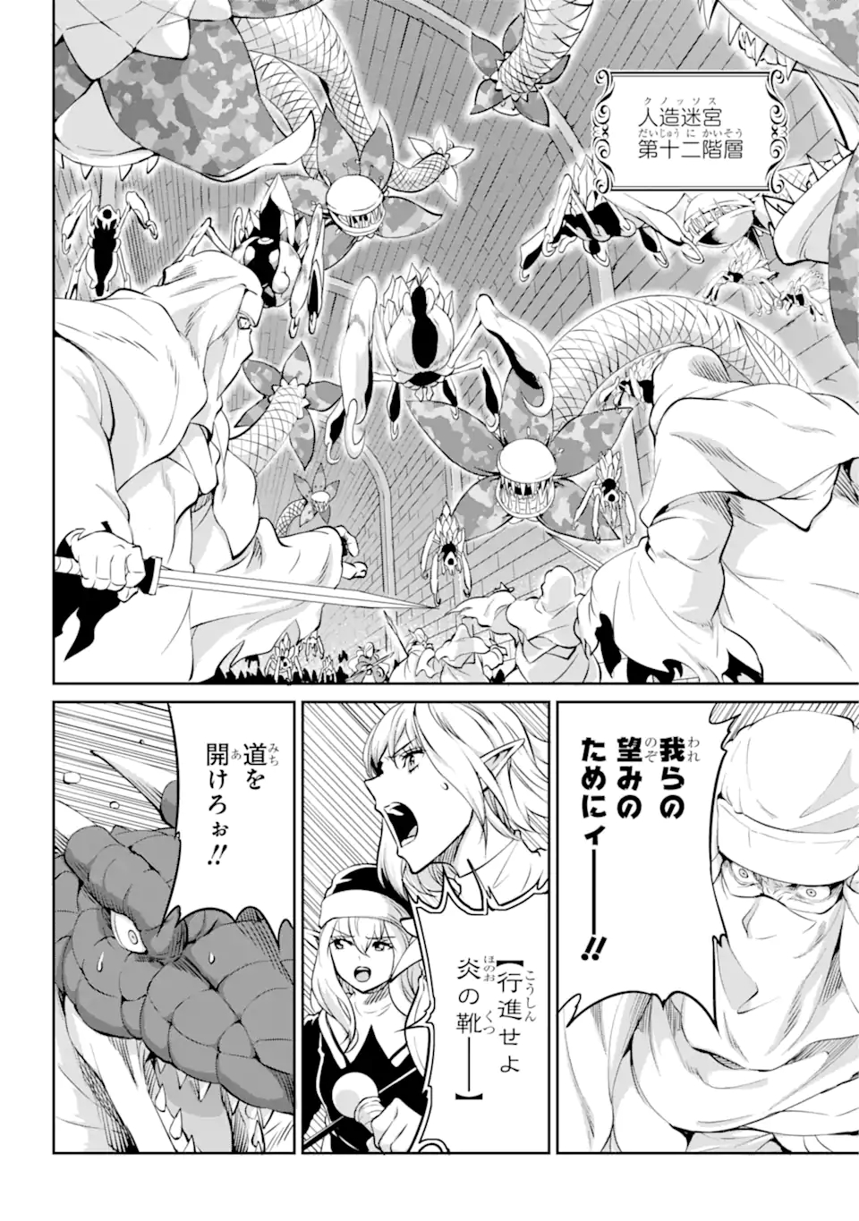 ダンジョンに出会いを求めるのは間違っているだろうか外伝ソード・オラトリア 第96.1話 - Page 9