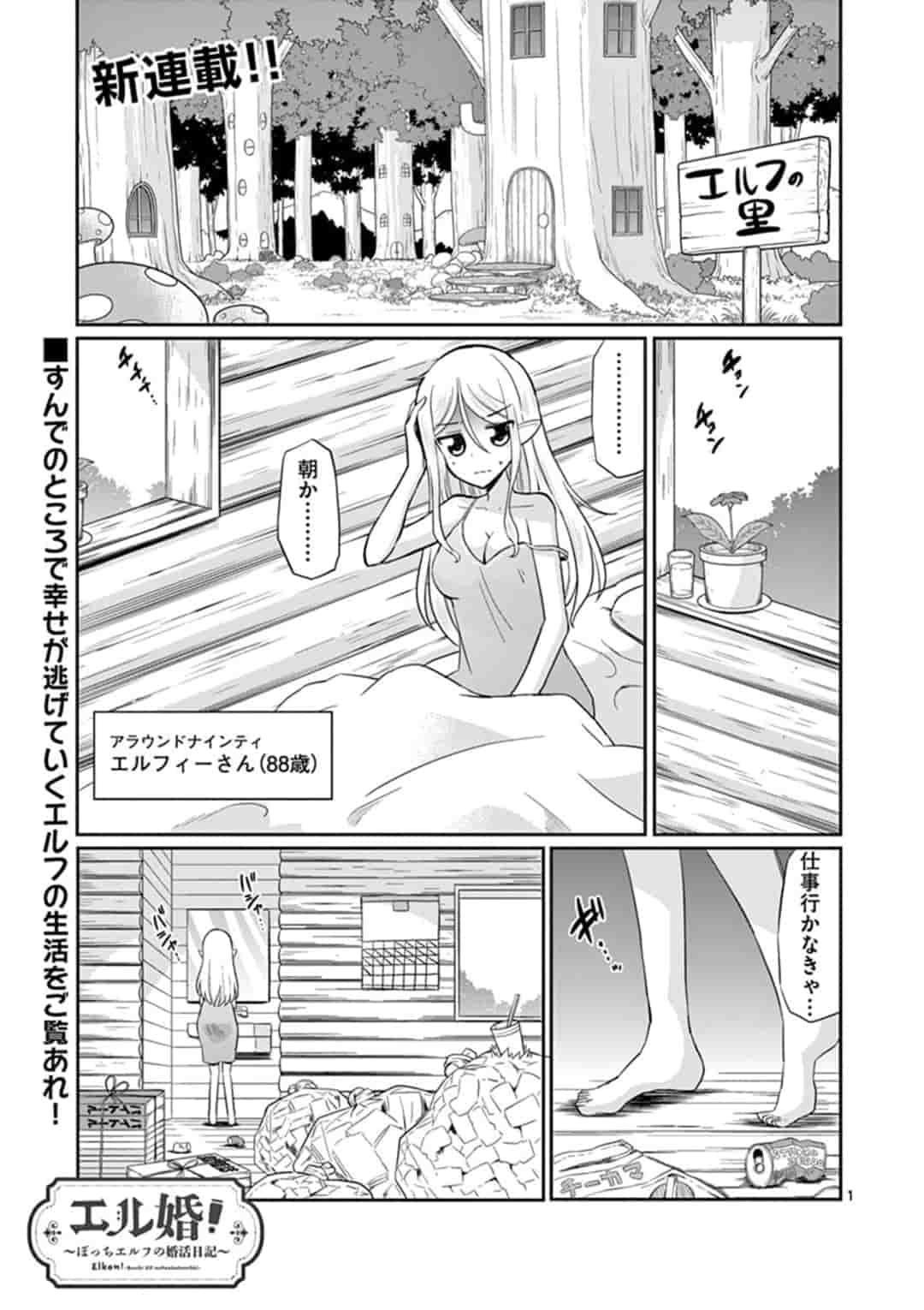 エル婚！～ぼっちエルフの婚活日記～ 第1話 - Page 2