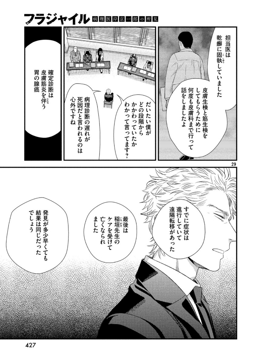 フラジャイル～病理医岸京一郎の所見～ 第71話 - Page 29