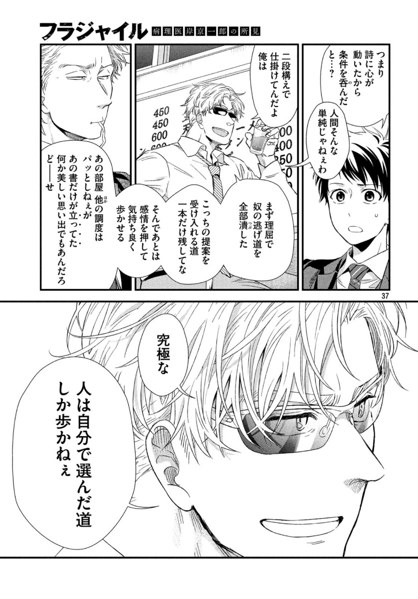 フラジャイル～病理医岸京一郎の所見～ 第74話 - Page 37