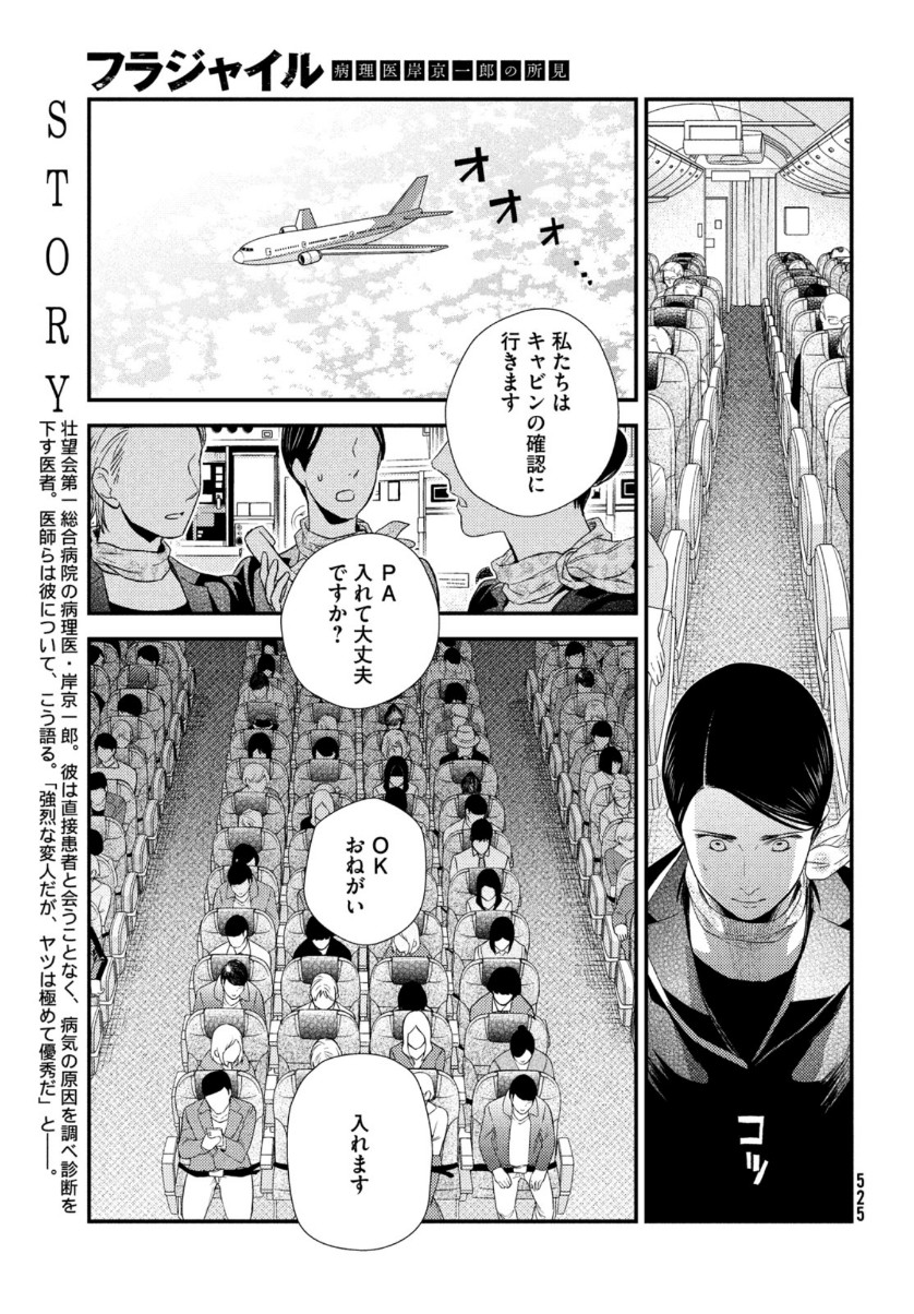 フラジャイル～病理医岸京一郎の所見～ 第79話 - Page 3